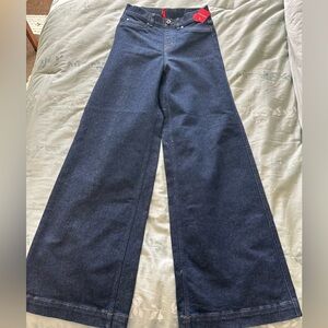 SPANX Dark Blue Flare Jeans